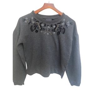 Maeve by Anthropologie Scoop Neck Sweatshirt - Size Small